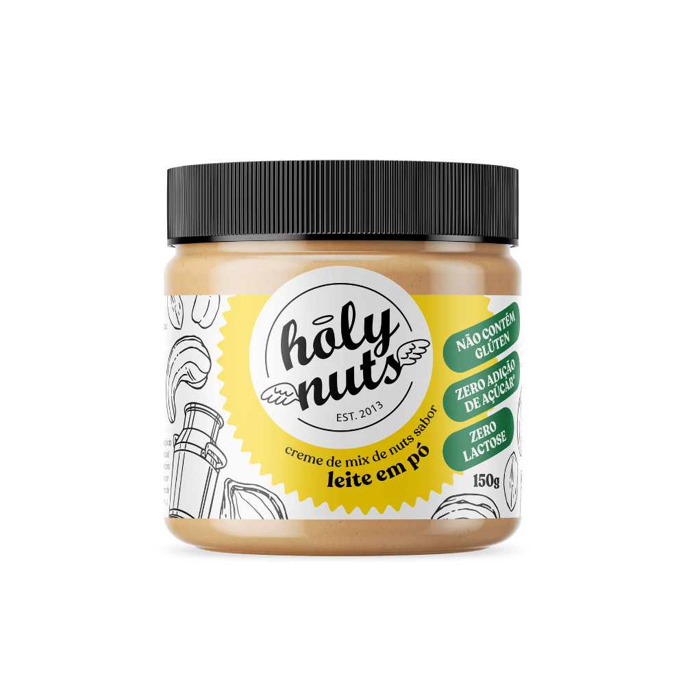 CREME DE MIX DE NUTS SABOR LEITE EM PÓ