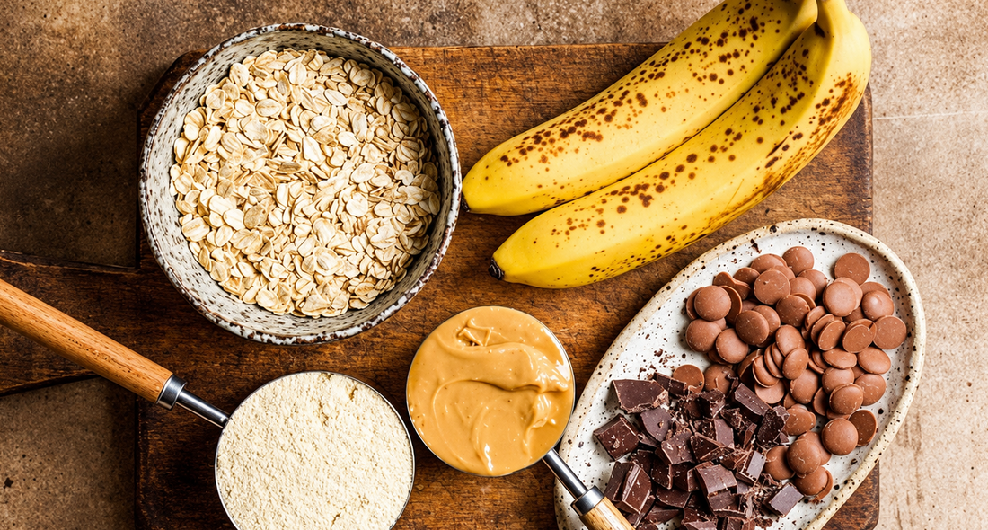 Cookies Proteicos de Pasta de Amendoim Integral: só 5 ingredientes, sem farinha e sem ovo