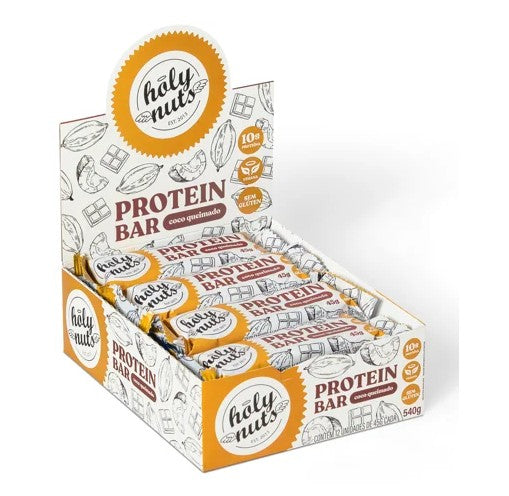 DISPLAY BARRA DE PROTEINA VEGANA - COCO QUEIMADO