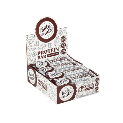 DISPLAY BARRA DE PROTEINA VEGANA - CHOCOLATE BELGA