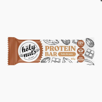 BARRA DE PROTEINA VEGANA - BOLO DE NUTS 45g