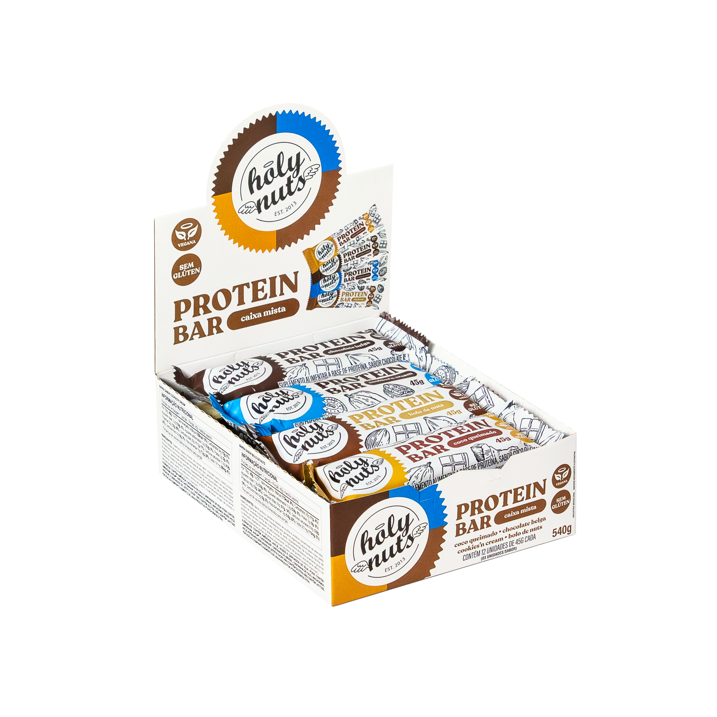 DISPLAY MISTO - BARRA DE PROTEINA VEGANA