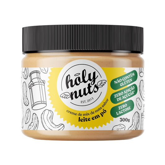 CREME DE MIX DE NUTS SABOR LEITE EM PÓ