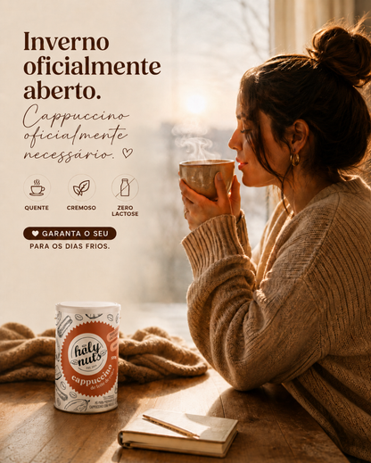 CAPPUCCINO DE LEITE DE COCO HOLY NUTS - 120G