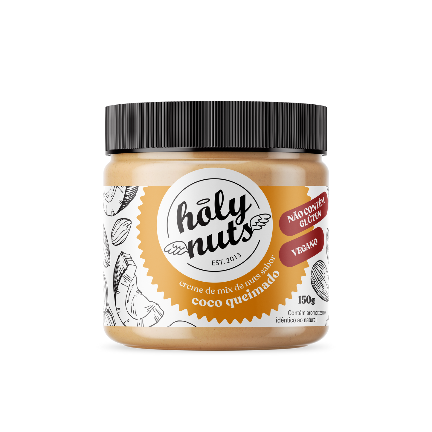 CREME DE MIX DE NUTS SABOR COCO QUEIMADO