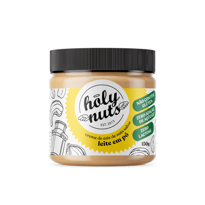 CREME DE MIX DE NUTS SABOR LEITE EM PÓ